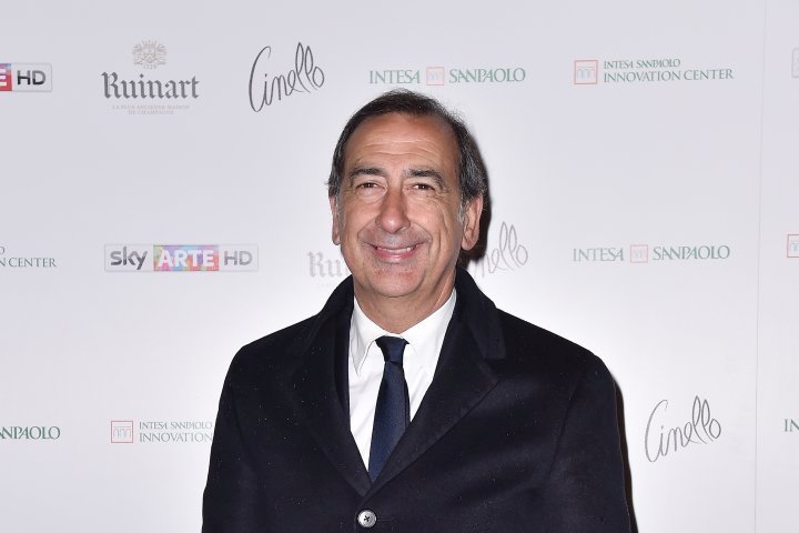 MILAN, ITALY - APRIL 11:  Giuseppe Sala attends Save The Artistic Heritage - Vernissage Cocktail on April 11, 2018 in Milan, Italy.  