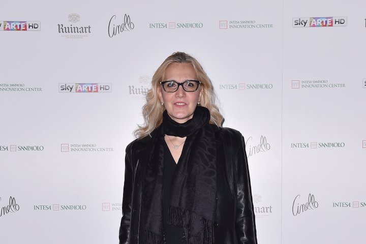 MILAN, ITALY - APRIL 11:  Virginia Ghisani attends Save The Artistic Heritage - Vernissage Cocktail on April 11, 2018 in Milan, Italy.  