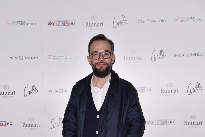 MILAN, ITALY - APRIL 11:  Dino Vannini attends Save The Artistic Heritage - Vernissage Cocktail on April 11, 2018 in Milan, Italy.  